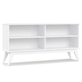 Draper Mid Century Low Bookcase