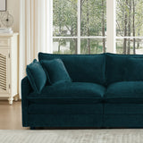 Comfy Deep Single Seat Sofa Upholstered Reading Armchair Chair