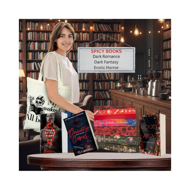 JUST BOOKS: Dark Romance Books, Minus Merch