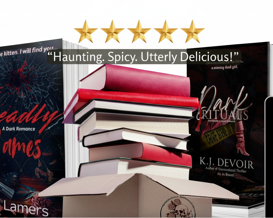 JUST BOOKS: Dark Romance Books, Minus Merch