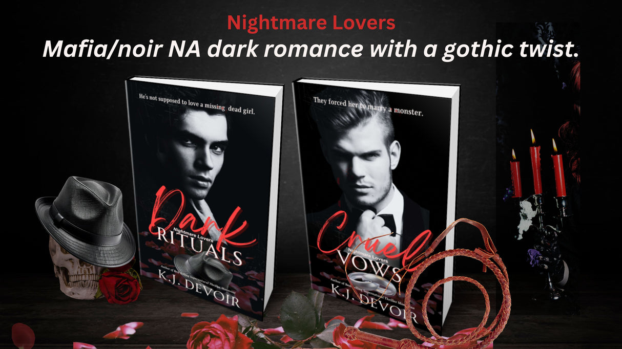 Beautiful Beasts -  billionaire stalkers duet (signed paperback) - Dark Romance Crates