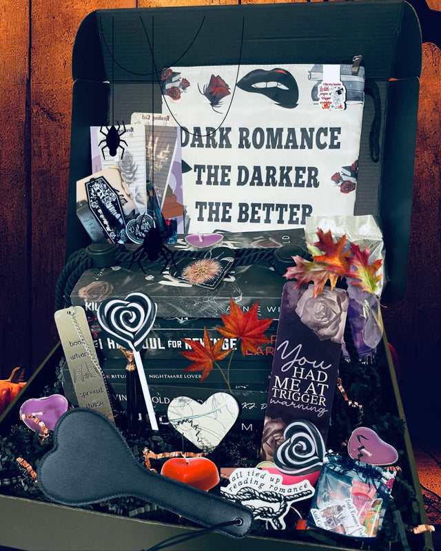 Dark Romance Bookmarks: Skulls (see bulk rate) - Dark Romance Crates