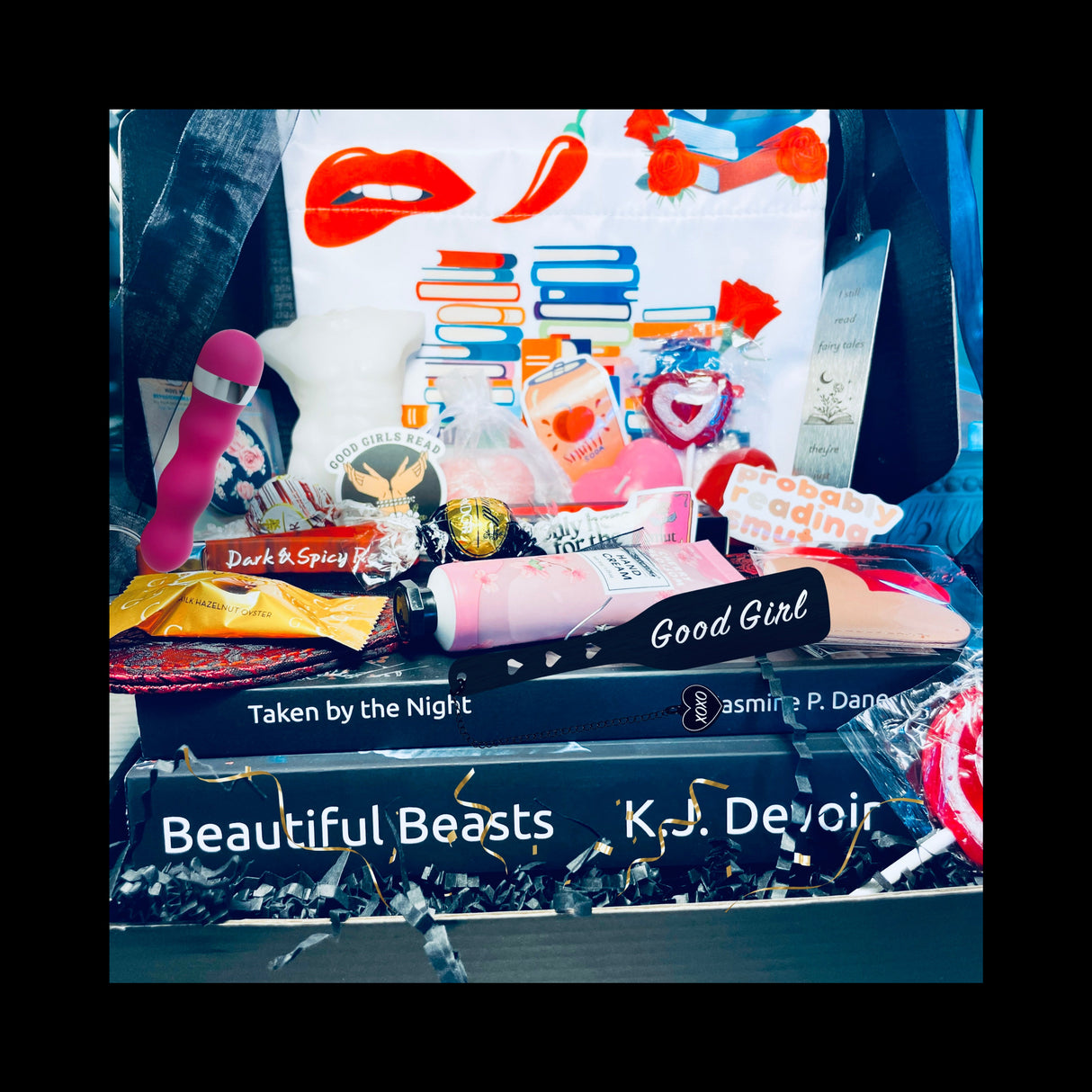 🌶️All a Girl Needs Smutty Book Box Subscription (🫦M+) - Dark Romance Crates
