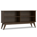 Draper Mid Century Low Bookcase