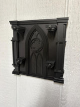 Gothic Wall Mounted Key Hook - 3D Printed Dark Decor Organizer