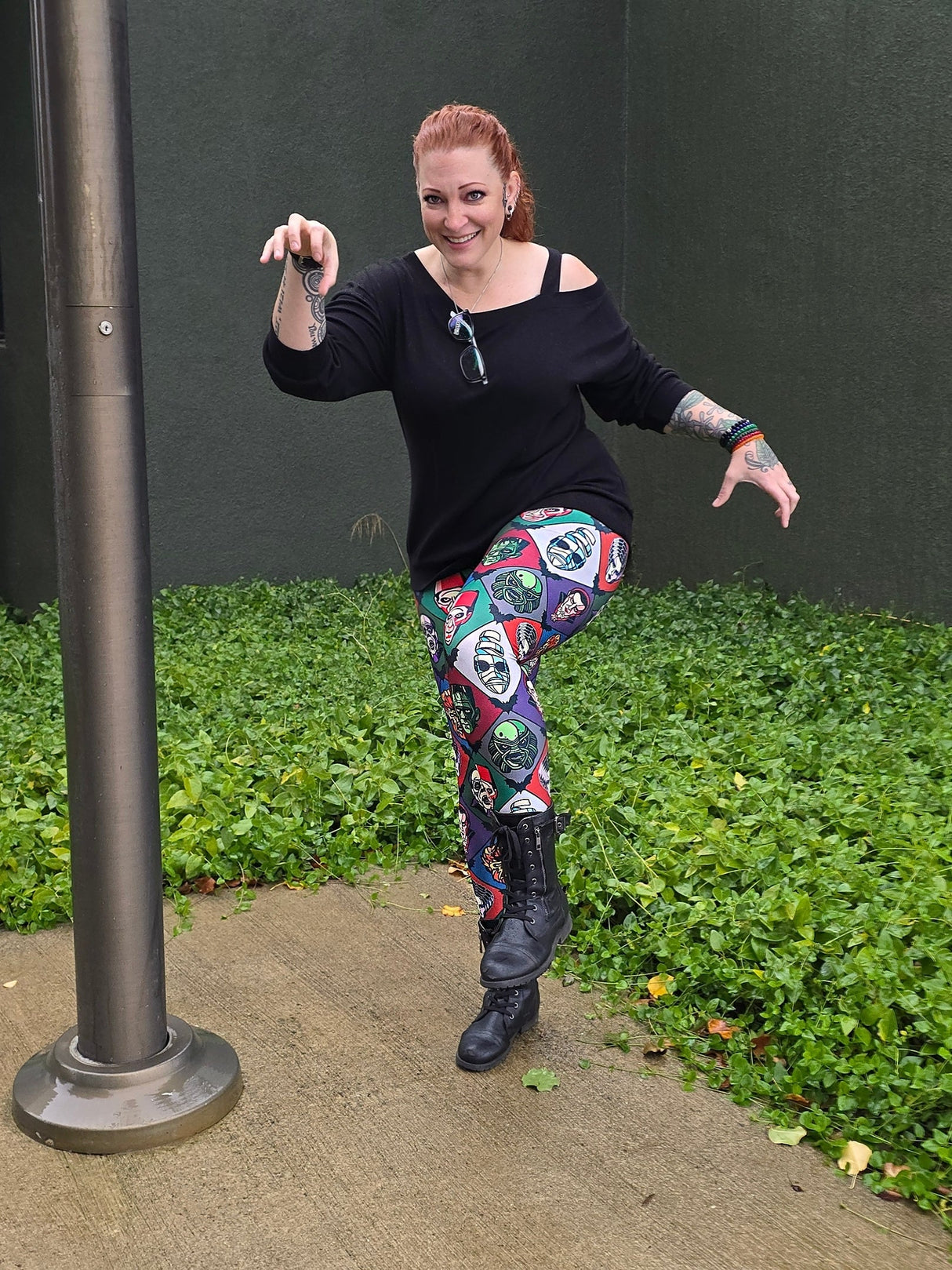 Uni Monsters Semi-Exclusive Leggings - High-quality Handcrafted Vibrant